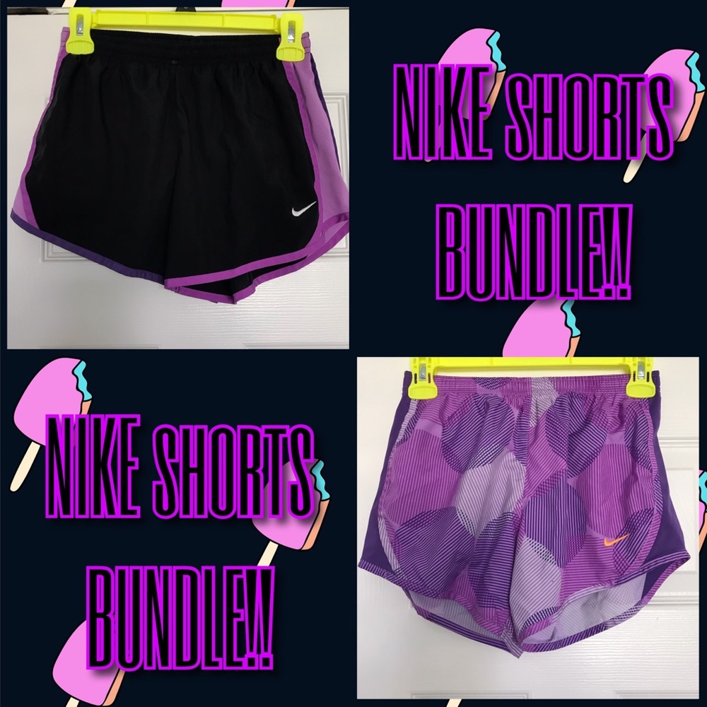 Purple Nike shorts bundle!!
